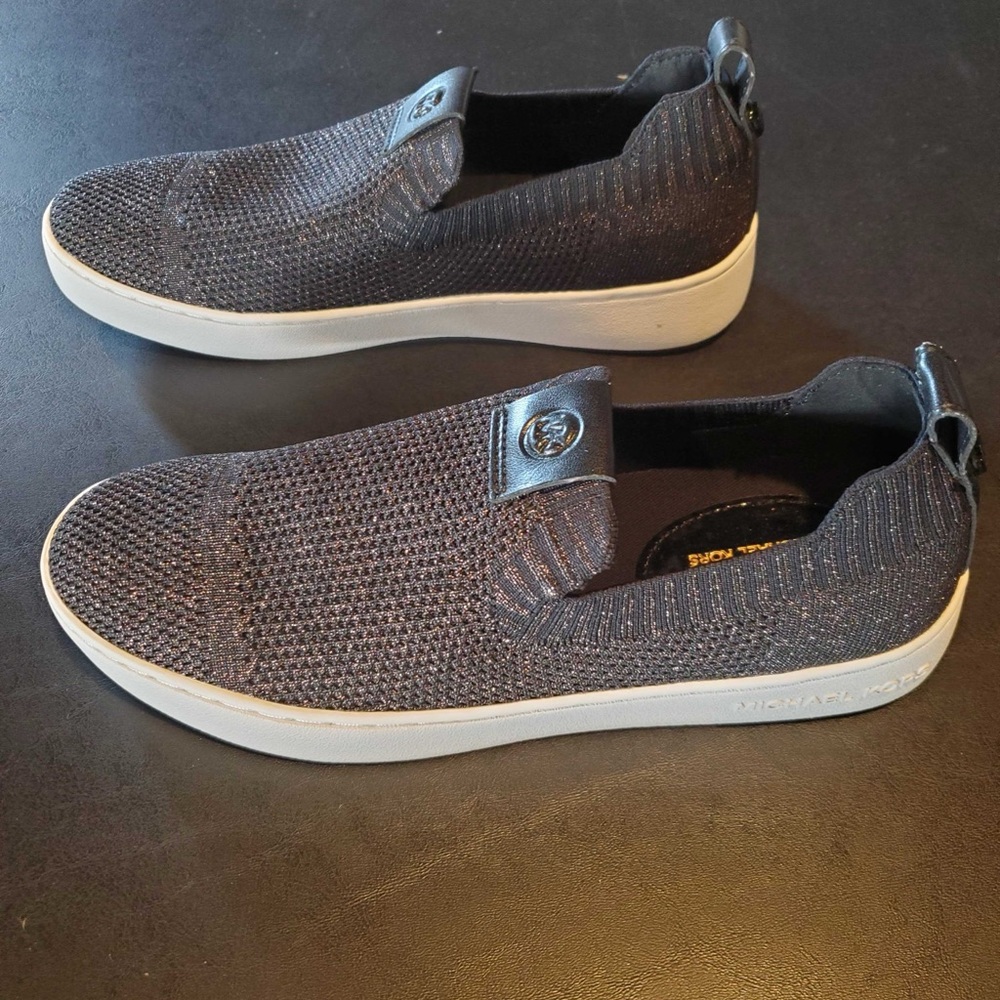 Michael Kors Juno Slip On, Black/Bronze